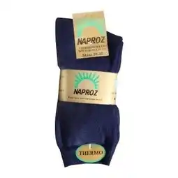 De Online Drogist Naproz thermosokken blauw maat 43-46 aanbieding