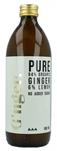 De Online Drogist Gnger. puur gembersap bio aanbieding