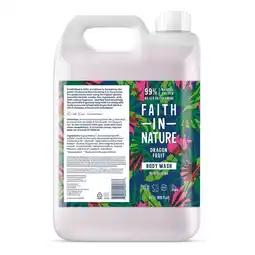 De Online Drogist Faith in nature bodywash dragon fruit navulverpakking aanbieding