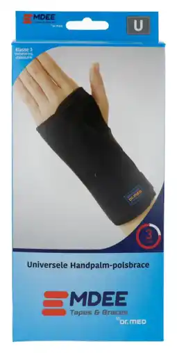 De Online Drogist Emdee verstelbare handplam-pols brace aanbieding