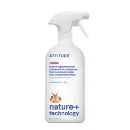 De Online Drogist Attitude fruit & vegetable wash aanbieding