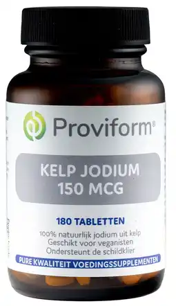 De Online Drogist Proviform jodium kelp 150mcg tabletten aanbieding