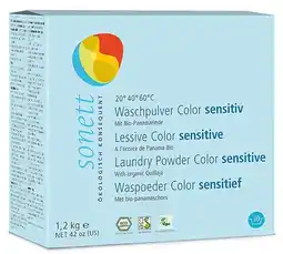 De Online Drogist Sonett ecologische waspoeder kleur sensitief aanbieding