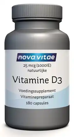 De Online Drogist Nova vitae vitamine d3 1000ie capsules aanbieding