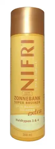 De Online Drogist Nifri zonnebank super bruiner huidtypen 3&4 aanbieding