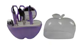 De Online Drogist Hair mode manicure set appel - paars aanbieding