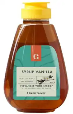De Online Drogist Greensweet stevia syrup vanille aanbieding