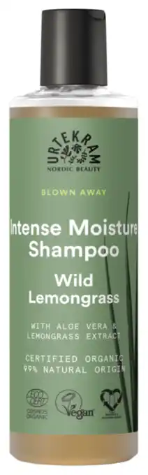 De Online Drogist Urtekram intense moisture shampoo - wild lemongrass aanbieding