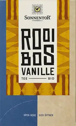 De Online Drogist Sonnentor rooibos vanille thee aanbieding