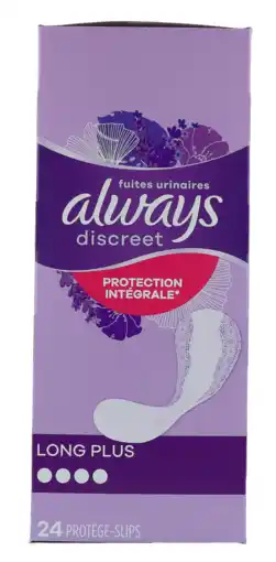 De Online Drogist Always discreet incontinentie inlegkruisjes long plus aanbieding