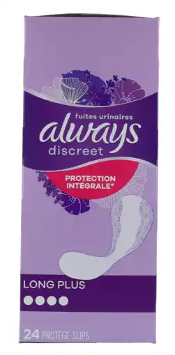 De Online Drogist Always discreet incontinentie inlegkruisjes long plus aanbieding