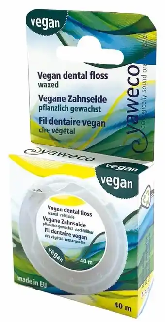 De Online Drogist Yaweco vegan dental floss waxed aanbieding