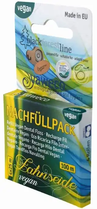 De Online Drogist Yaweco vegan dental floss waxed navulling aanbieding