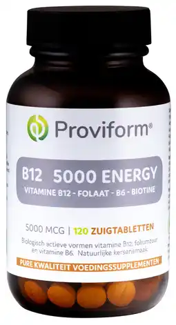 De Online Drogist Proviform vitamine b12 5000 mcg energy zuigtabletten aanbieding