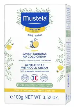 De Online Drogist Mustela gentle soap with cold cream aanbieding