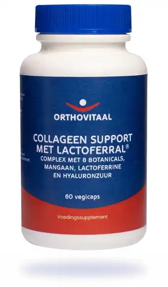 De Online Drogist Orthovitaal collageen support met lactoferral capsules aanbieding