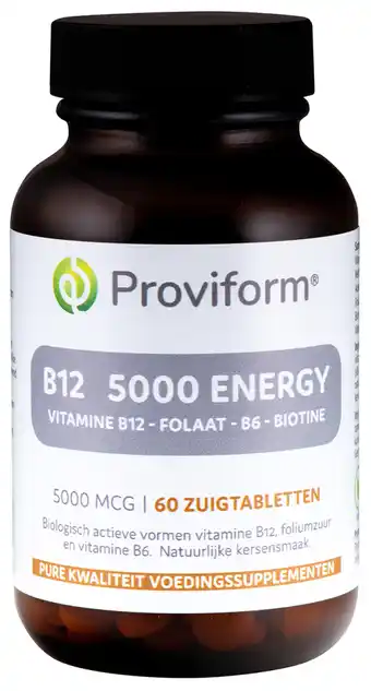 De Online Drogist Proviform vitamine b12 5000 mcg energy zuigtabletten aanbieding