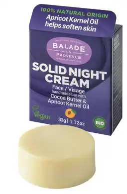 De Online Drogist Balade en provence solid night cream aanbieding