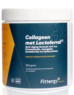 De Online Drogist Fittergy collageen met lactoferral poeder aanbieding
