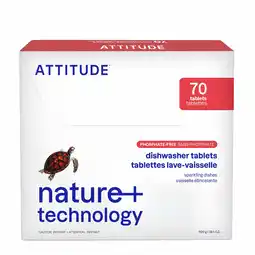 De Online Drogist Attitude dishwasher tablets aanbieding