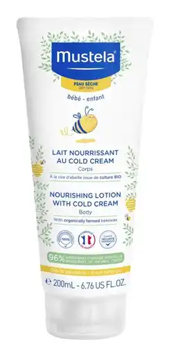 De Online Drogist Mustela voedende lotion met cold cream aanbieding