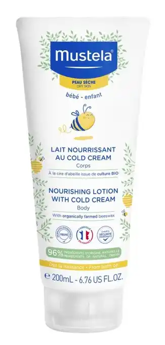 De Online Drogist Mustela voedende lotion met cold cream aanbieding