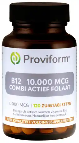 De Online Drogist Proviform vitamine b12 10.000 mcg zuigtabletten aanbieding