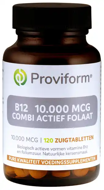 De Online Drogist Proviform vitamine b12 10.000 mcg zuigtabletten aanbieding