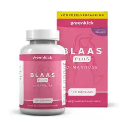 De Online Drogist Greenkick blaas plus d-mannose capsules aanbieding