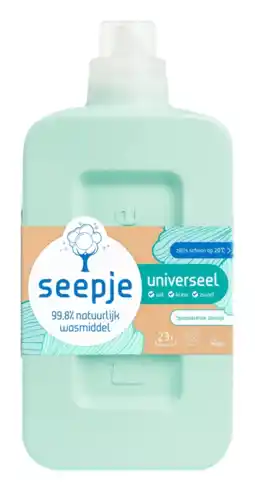 De Online Drogist Seepje vloeibaar wasmiddel universeel - sprankelend jasmijn aanbieding