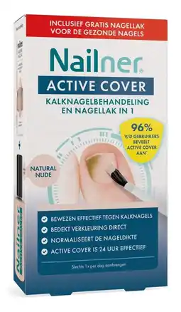 De Online Drogist Nailner active cover natural nude aanbieding