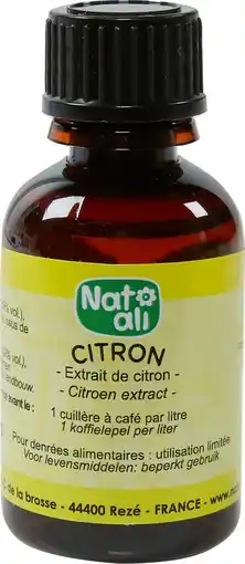 De Online Drogist Nat-ali natuurlijk aroma citroen aanbieding