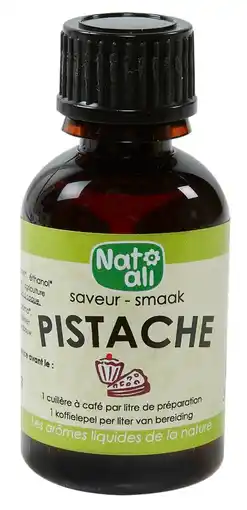 De Online Drogist Nat-ali natuurlijk aroma pistache aanbieding