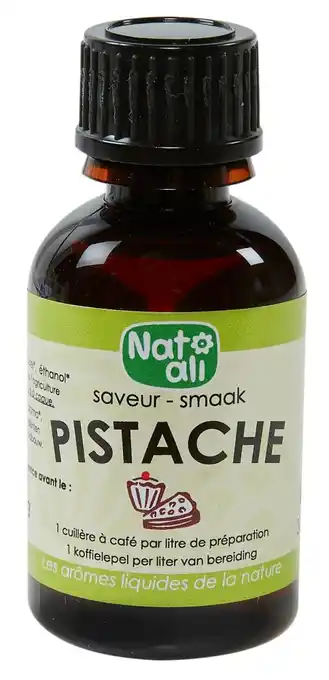De Online Drogist Nat-ali natuurlijk aroma pistache aanbieding