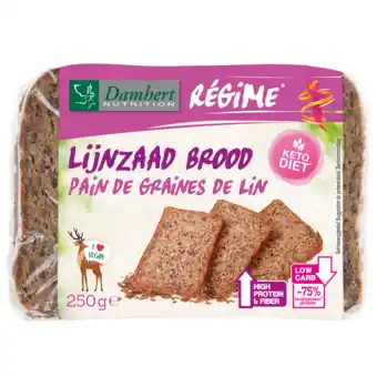 De Online Drogist Damhert low carb lijnzaad brood aanbieding