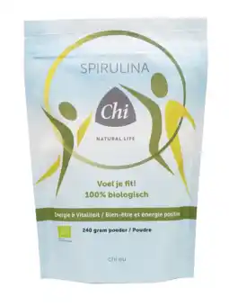 De Online Drogist Chi spirulina poeder biologisch aanbieding