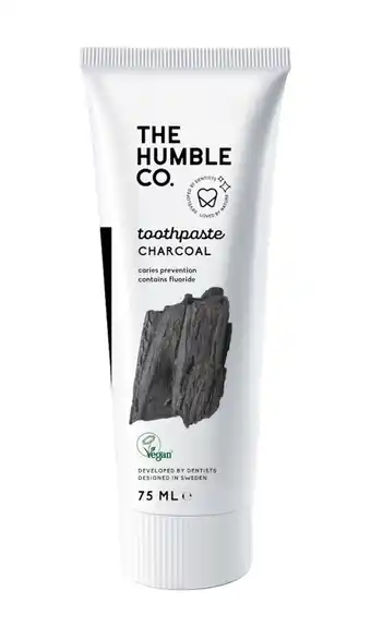 De Online Drogist Humble brush toothpaste charcoal aanbieding