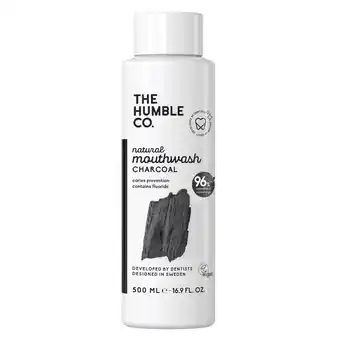 De Online Drogist Humble brush natural mouthwash charcoal aanbieding