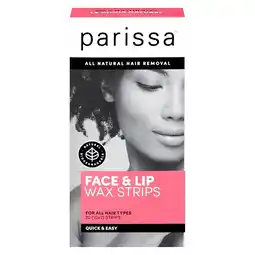 De Online Drogist Parissa wax strips face & lip aanbieding