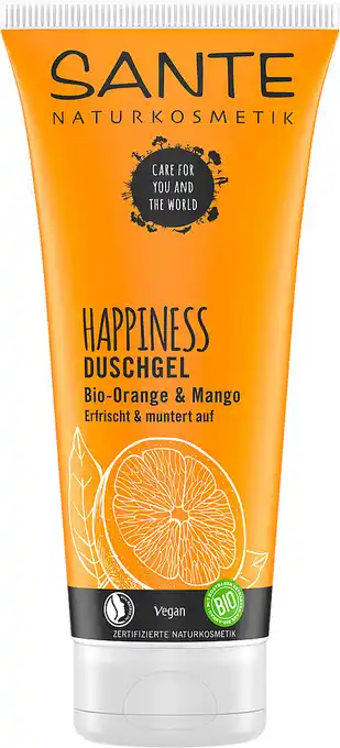 De Online Drogist Sante naturkosmetiks happiness douchegel aanbieding