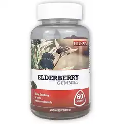 De Online Drogist Fitshape elderberry gummies aanbieding