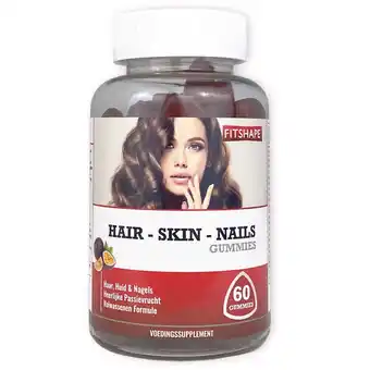De Online Drogist Fitshape hair-skin-nails gummies aanbieding