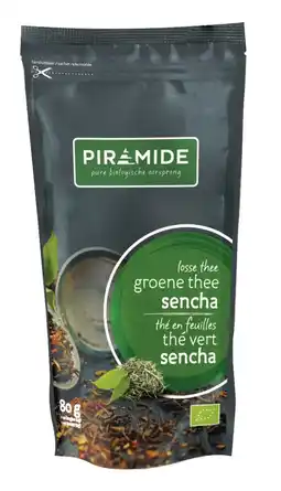 De Online Drogist Piramide losse groene thee sencha aanbieding