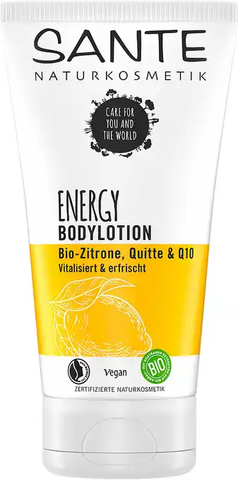 De Online Drogist Sante naturkosmetik energy bodylotion aanbieding