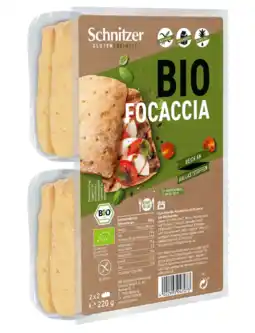 De Online Drogist Schnitzer bio focaccia aanbieding