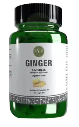 De Online Drogist Vanan ginger capsules 60cp aanbieding