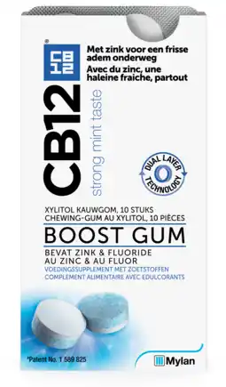 De Online Drogist Cb12 boost suikervrije kauwgom aanbieding