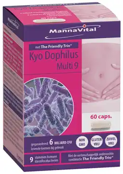 De Online Drogist Mannavital kyo dophilus multi 9 capsules aanbieding