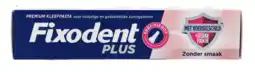 De Online Drogist Fixodent plus kleefpasta anti-voedselresten technologie aanbieding