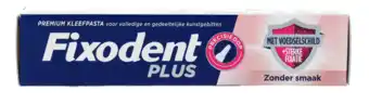 De Online Drogist Fixodent plus kleefpasta anti-voedselresten technologie aanbieding